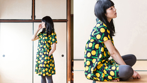 １枚でも重ねてもかわいい 青衣 あをごろも のシャツ ワンピース キナリノ