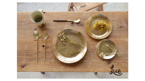 Lue ルー カトラリー ディナーセット 2セット lue 菊地流架 真鍮