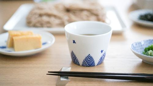 そろそろお蕎麦の季節です。蕎麦猪口、おろし、夏が待ち遠しくなる「お 