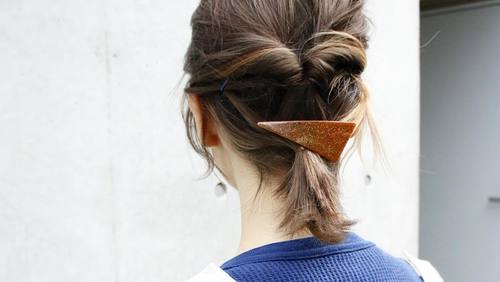 秋冬ファッションをバランスよく仕上げる 大人可愛い まとめ髪 カタログ キナリノ