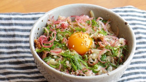 今夜はコレに決まり ワンボウルで簡単時短 ヘルシー丼 レシピ キナリノ