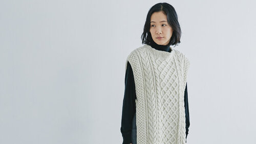 アンビデックス iki ネパール手編み求心JQニット （今年も着たい