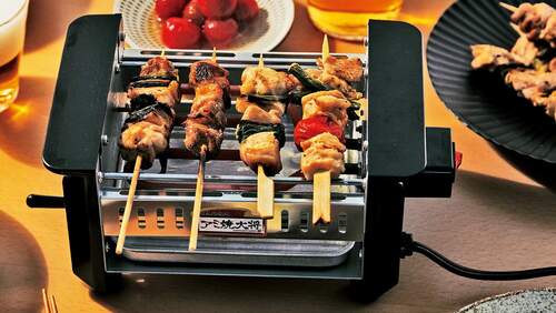 家飲みが盛り上がる！「焼きとり器」と絶品レシピ | キナリノ