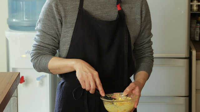 やる気スイッチが入る、リネンエプロンの話 ―hushykke 羽戸正美さん