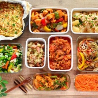 週末にコツコツ！あると便利な常備菜を作ろう♪