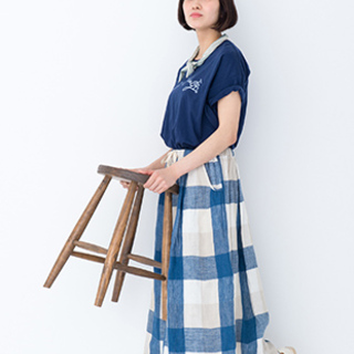 ふんわりナチュラルに着こなす♪マキシスカートにチャレンジしてみない?