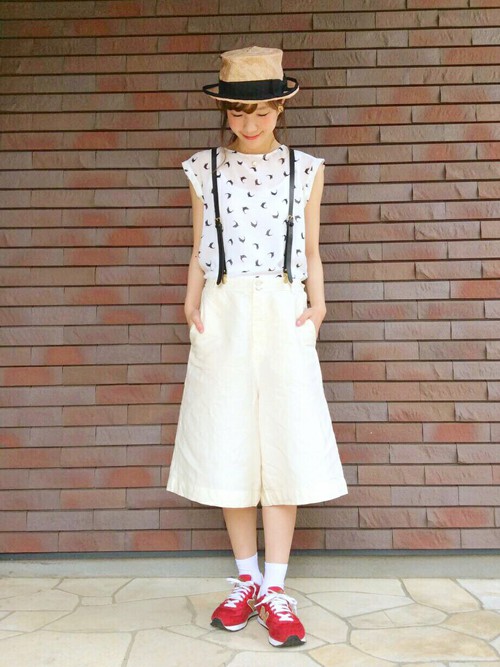 ゆったり履けて 動きやすい スカートのようなパンツ キュロット を日常スタイルに キナリノ