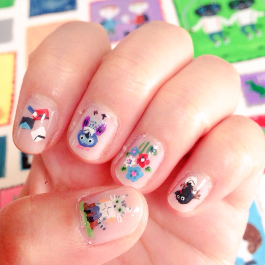 絵本みたいに可愛い 北岸由美さんのネイルペイントに釘づけ キナリノ