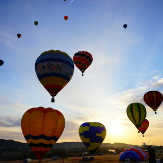 秋空に映える鮮やかなバルーン！宮城「大崎バルーンフェスティバル」