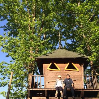 夫婦で作った素敵な森の空間。「バルンバルンの森」でキャンプしよう♪
