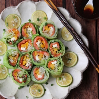 いつものサラダが変身！お弁当＆おもてなしにもおすすめ【ロールサラダ】レシピ集