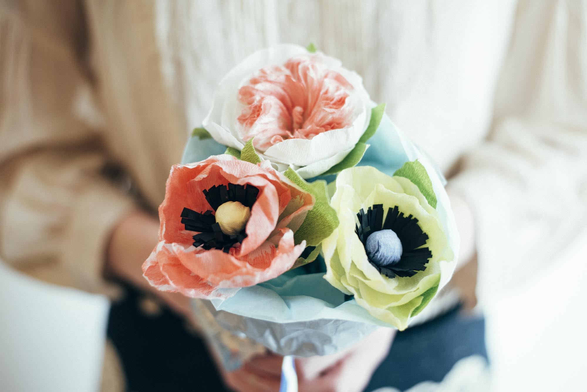 心を込めて くるくると 手作り ペーパーフラワー の作り方 ハンドクラフトアイデア集 キナリノ