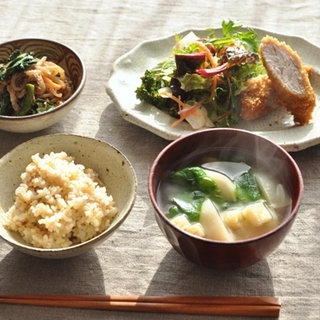 シンプルだから続けられる♪がんばりすぎない「一汁二菜」のすすめ