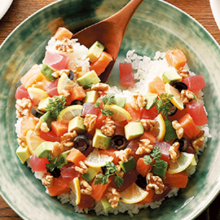 今日はおうちでお寿司パーティー♪酢飯の作り方、ちらし寿司・巻き寿司レシピもご紹介