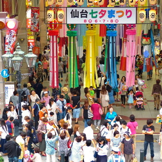 一度は行ってみたい、日本のお祭り「仙台・七夕祭りへ」出かけよう♪ 