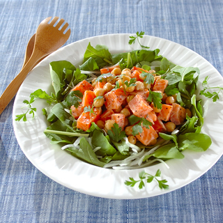 ダイエットや遅い夕食に。それだけでメインのボリュームたっぷり「おかずサラダ」レシピ