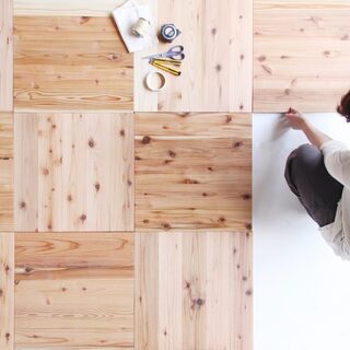 賃貸でもOK！【ユカハリ・タイル】で実現する、憧れの「無垢の床」のある暮らし。