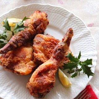 おうちでつくるフライドチキン☆クリスマスは手作りの揚げたてを