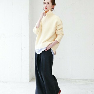 重ねておしゃれ魅せ♪冬の大定番「タートルネック」で作る重ね着コーデ集