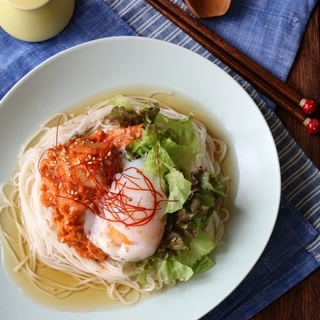 夏まで待てない。一皿で大満足の素麺（そうめん）レシピ。