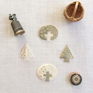 刺繍で描かれる、キュートな世界。「ironnahappa」の小さなモチーフたち