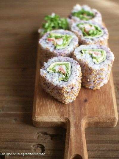 カリフォルニアロール あれこれ自由に巻いちゃおう カラフル 楽しいアイディアレシピ キナリノ