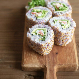 【カリフォルニアロール】あれこれ自由に巻いちゃおう♪カラフル・楽しいアイディアレシピ