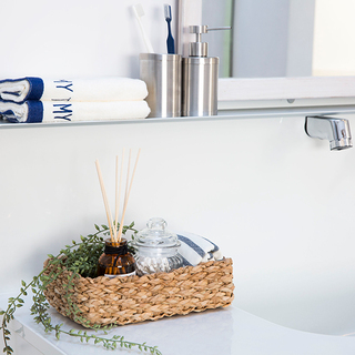 ポイントはたった２つ こんなに手軽 水まわり のおしゃれインテリア例 キナリノ