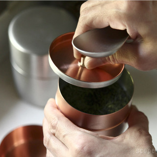 茶葉や珈琲豆を茶筒に入れ替えて。お茶時間をもっと豊かに