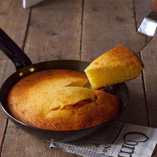 優しい甘さがおいしいね♪ アメリカのママの味【コーンブレッド】