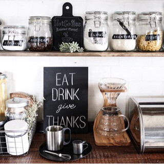 もちろん100円♡セリアの【黒板】でお部屋がカフェ風に大変身♪ 