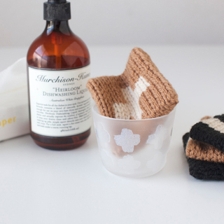 洗剤いらず＊可愛くてエコな「アクリルたわし」の作り方・編み方