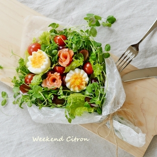 テーブルがおしゃれに華やぐ「ブーケサラダ」＆「グラスサラダ」で、フォトジェニックな食卓を♪