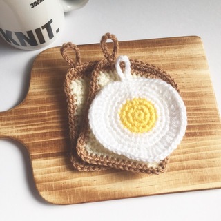 かぎ針編みの基本をマスターできちゃう♪可愛い『アクリルたわし(エコたわし)』を作ってみない？