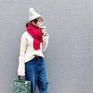 冬の巻き物で首元あったか♪《ストール・マフラー・スヌード》の巻き方アレンジ＆コーデ集