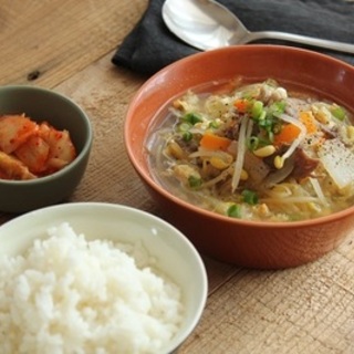 質素に、けれど栄養はしっかり摂れる!『 一汁一菜』の献立レシピ帖