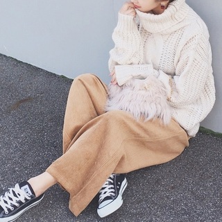 あったかほっこり！愛され“ケーブルニット”の、着まわしコーデ術