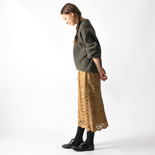 いつもの着こなしに飽きてきたら…＜異素材MIX＞でコーディネートの幅を広げよう♪