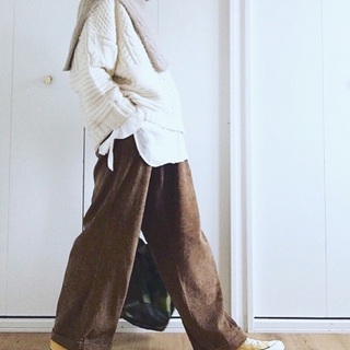 モコモコのニットやファーで♪ボリュームたっぷりがかわいい【冬コーデの作り方】