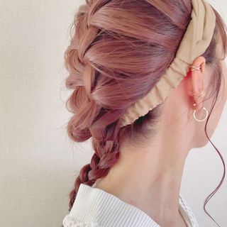 ビギナーさんも真似しやすい♪【ターバン】を使った簡単ヘアアレンジカタログ