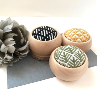 ころんと可愛い手芸のお供♪ハンドメイドのおしゃれな「ピンクッション」を作りましょ