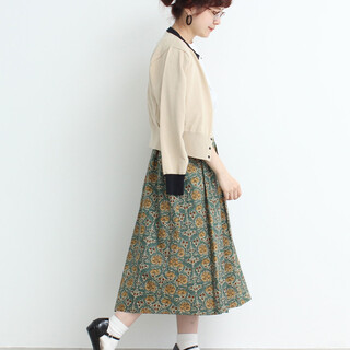 羽織るだけで可愛くまとまるよ。春の"カーディガン"コーディネート集