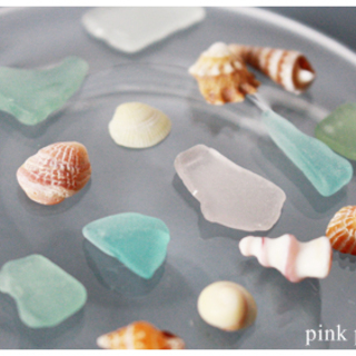 海からの贈りもの。『シーグラス』を使ったアートを暮らしに取り入れて。