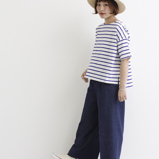 フレンチシックな夏のマリンスタイル。大人ナチュラルな涼し気コーデは「ボーダー」で叶う