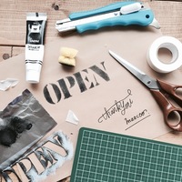 シートやスタンプで手軽にdiy ステンシル で楽しむ男前インテリア キナリノ