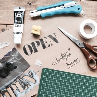 シートやスタンプで手軽にDIY♪「ステンシル」で楽しむ男前インテリア