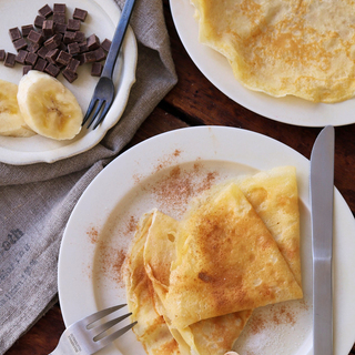 ホットケーキミックスで失敗しらず♪ もちもちな「クレープ生地」簡単レシピ