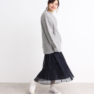 オールシーズン使える「レーススカート」。秋冬コーデにはどう取り入れる？