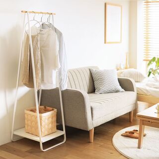 省スペースだからお部屋もスッキリ。洋服の収納に活躍する"ワードローブ＆収納例"