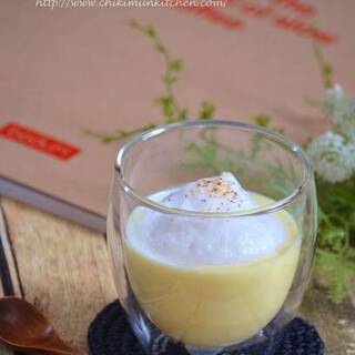 フランス料理の味をおうちで♪ふわふわ「カプチーノ仕立て」のスープレシピ 